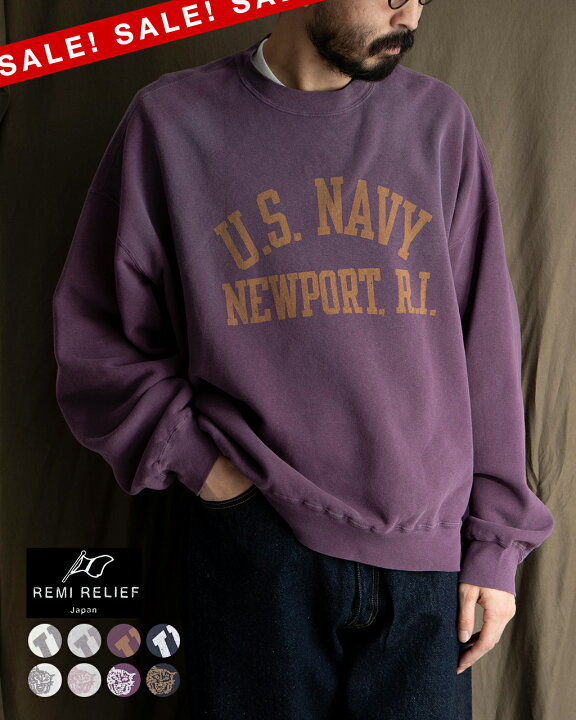 楽天市場】【SALE！50%OFF】レミレリーフ REMI RELIEF ロゴ スウェット 