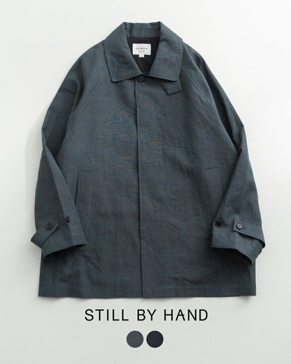 楽天市場】スティルバイハンド STILL BY HAND リネンコットン ハーフ  