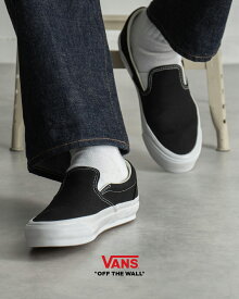 ヴァンズ VANS PREMIUM スリッポン 復刻版 98 メンズ レディース LX Slip-On Reissue 98 スニーカー シューズ 靴 ブラック VN000CSEBA2 0209 xp10