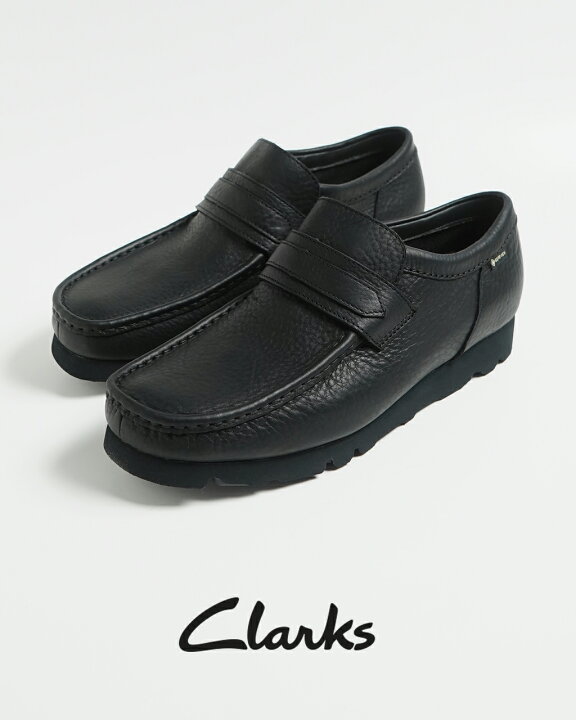 楽天市場】クラークス Clarks ワラローファー ゴアテックス メンズ 