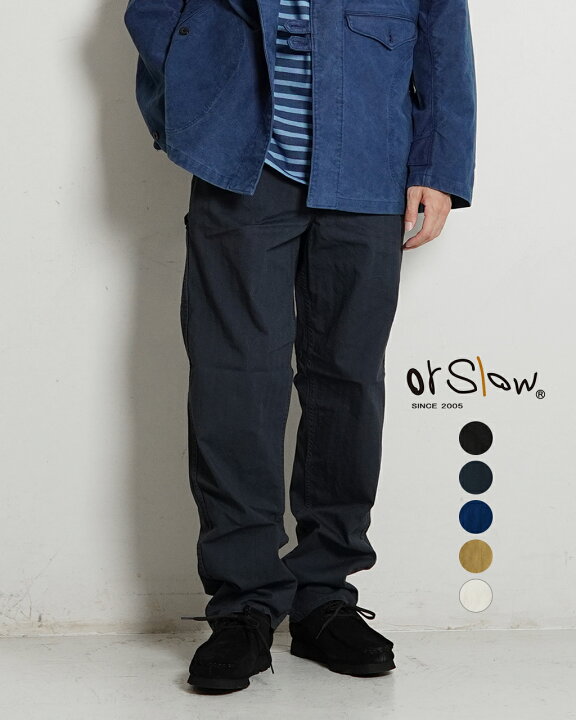楽天市場】オアスロウ orSlow フレンチワークパンツ FRENCH WORK PANTS 