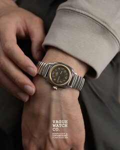 ���@�[�O�E�H�b�`�J���p�j�[ VAGUE WATCH Co. �r���v �����Y ���f�B�[�X Coussin Early Extension 1950�N�� �A���e�B�[�N�� �G�N�X�e���V�����x���g �x���g�����\ ���� �M�t�g �V���o�[ �S�[���h CO-S-008