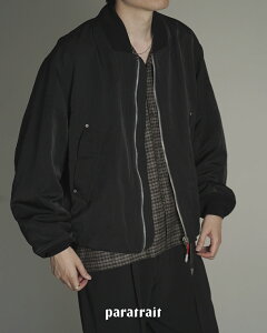 �p���g���C�g paratrait �W�F�b�g�V�F���u���]�� �����Y JET SHELL BLOUSON PTNF6250 �t���C�g�W���P�b�g �V���[�g�����O�X �{���o�[�W���P�b�g �W�b�v�A�b�v 0824