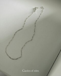 K[fIuGf Garden of eden tBK`F[lbNX / O1{AV[g3{ (:2.5mm) jZbNX FIGARO CHAIN NECKLACE / 1 LONG 3 SHORT (wide:2.5mm) ED26SS-029 `F[lbNX Vo[l