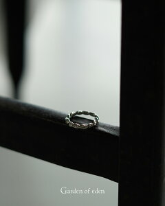 �y���Ԍ���|�C���g10�{�z�K�[�f���I�u�G�f�� Garden of eden ���[�v�`�F�[�������O (3.2mm) ���j�Z�b�N�X ���f�B�[�X �����Y ROPE CHAIN RING (3.2mm) ED26SS-051 �w�� �V���o�[�����O �V���o�[925 �X�^�[��