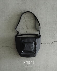 【先行予約】カリ アミアカルヴァ KARRI AMIACALVA RECYCLED CORDURA POLYESTER 2WAY SHOULDER 2ウェイ ショルダーバッグ Sサイズ ボディバッグ トートバッグ 鞄 K008-S-BL S 1208