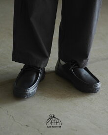【期間限定10%OFFクーポン】ラストリゾートエービー LAST RESORT AB VM006-MOC LO レザー メンズ VM006-MOC LO Leather VM006-MOC LO Leather モカシンシューズ モカシン 黒 牛革 スケートボードシューズ ストリート ワラビー風 黒スニーカー 1128 cpn10