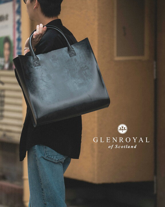楽天市場】グレンロイヤル GLENROYAL ブライドルレザー ビッグ トート 