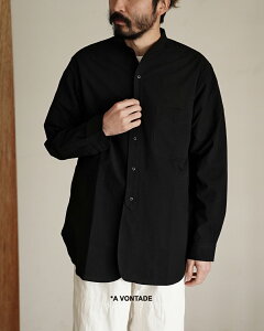 �A�{���^�[�W A VONTADE �o���h�J���[�V���c �����Y Banded Collar Shirts VTD-0361-SH �X�^���h�J���[ �X�g���C�v ���n ���� 0216 cpn123