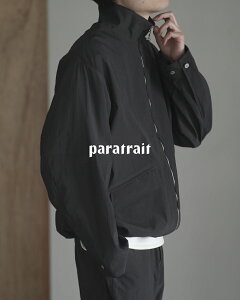 �p���g���C�g paratrait �o�[�N�X�L�� �u���]�� �����Y BARK SKIN BLOUSON PTHN6200 �X�^���h�J���[�W���P�b�g �h���[�R�[�h 0216 cpn123