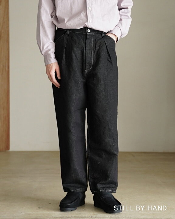 楽天市場】【SALE！30%OFF】スティルバイハンド STILL BY HAND 麻混 