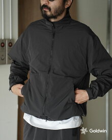 ゴールドウイン Goldwin ドープダイ リップストップ ウィンド ジャケット メンズ Dope Dyed Rip-stop Wind Jacket GL15330 ナイロン ブルゾン スタンドカラー 撥水 セットアップ対応 0303