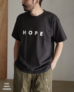 �|�G�g�~�[�c�_�u���C�Y POET MEETS DUBWISE HOPE T�V���c ���j�Z�b�N�X �����Y ���f�B�[�X HOPE T-shirt HOPTS-0656 0317 xp10