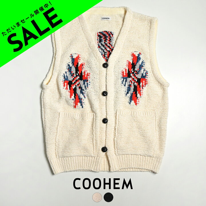 楽天市場】【SALE！50%OFF】コーヘン COOHEM チマヨ ツイード ニット 
