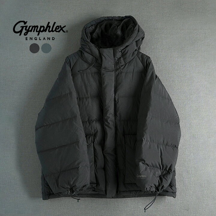 楽天市場】ジムフレックス/Gymphlex ダウン フーデッド ジャケット 