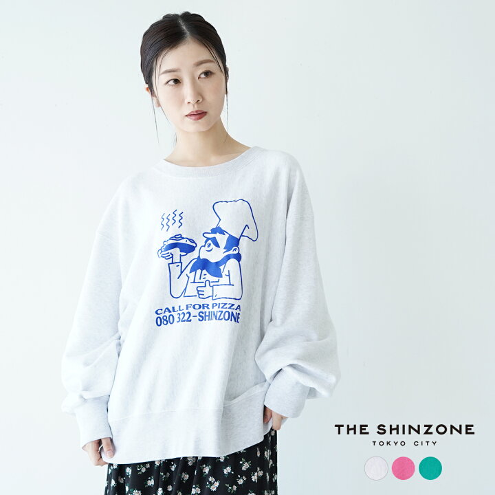 楽天市場】シンゾーン THE SHINZONE プリント トレーナー スウェット 