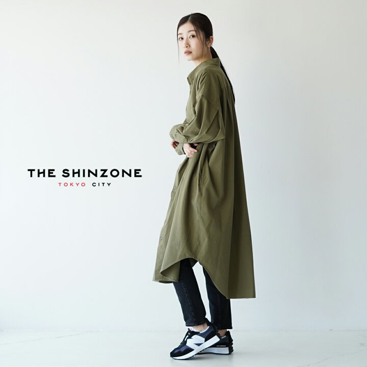 楽天市場】シンゾーン シャツワンピース THE SHINZONE ミリタリー 