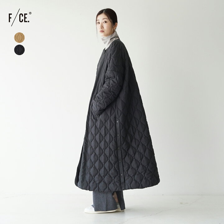 楽天市場】エフシーイー F/CE. キルティング スーパー ロングコート 