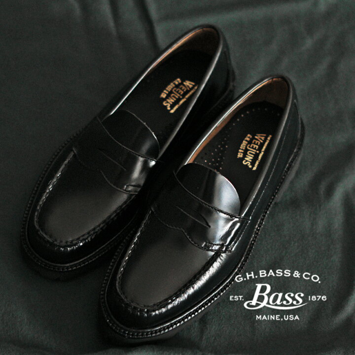 楽天市場 ジーエイチバス G H Bass ペニーローファー メンズ ウィージャンズ Weejun 90 日本限定 コインローファー ブラック Baw 送料無料 0415 Crouka クローカ
