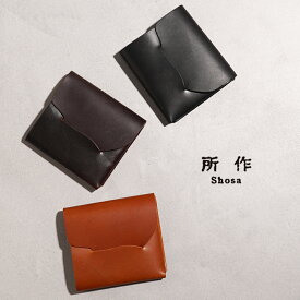 ショサ 所作 Shosa コンパクト ウォレット cp ウォレット 3.5 三つ折り 財布 レディース メンズ CP-3.5【送料無料】