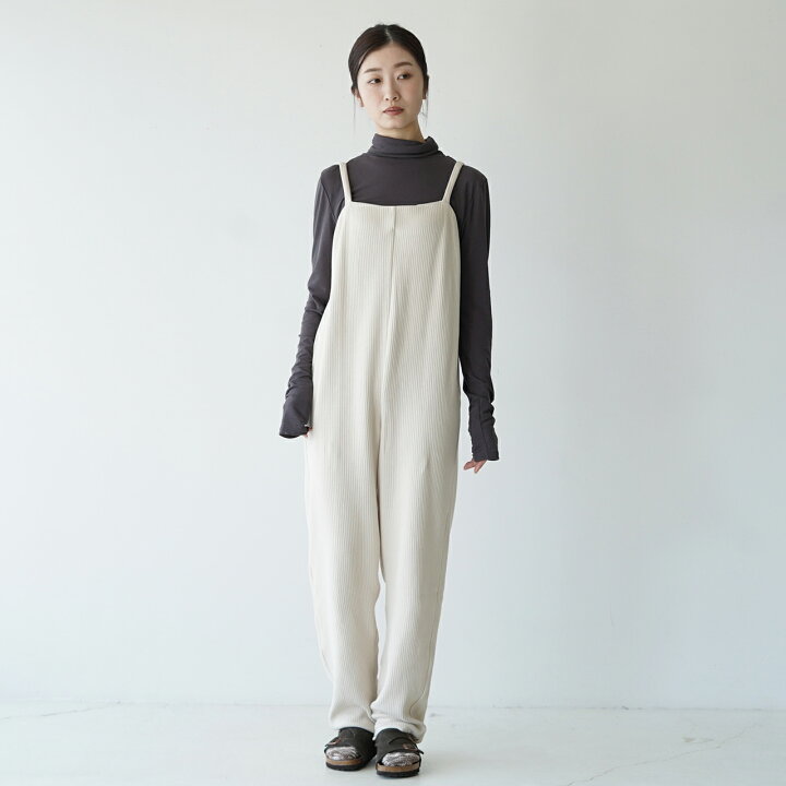 楽天市場】サナ sana リブ サロペット オールインワン レディース  
