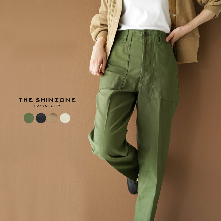 楽天市場 シンゾーン ベイカーパンツ Baker Pants レディース 22春夏 ハイウエスト パンツ スラックス ボトムス 15amspa18 The Shinzone 送料無料 01 Crouka クローカ