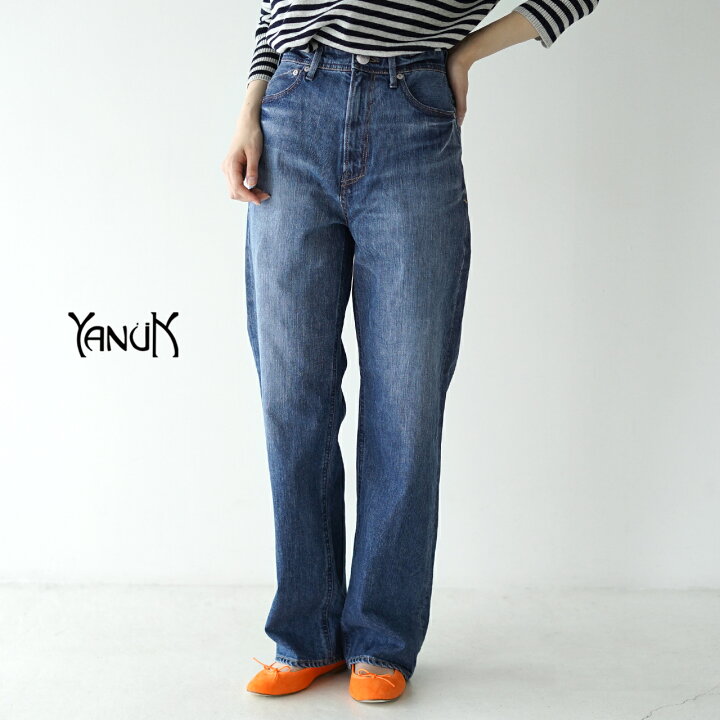 楽天市場】ヤヌーク YANUK ボーイズ ストレート デニムパンツ 