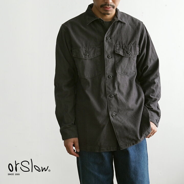 楽天市場】orSlow オアスロウ US アーミー シャツ US ARMY SHIRT 