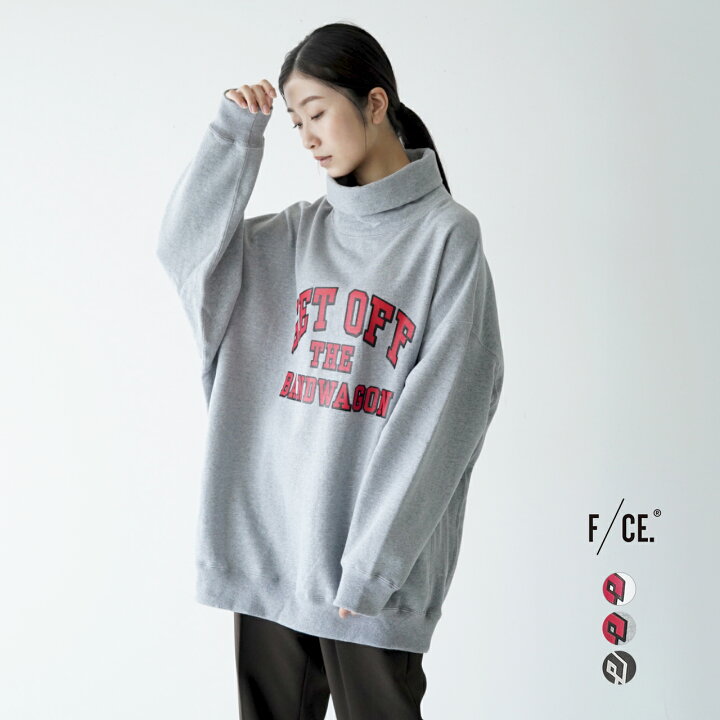 楽天市場】エフシーイー F/CE. カレッジハイネック スウェット COLLEGE 