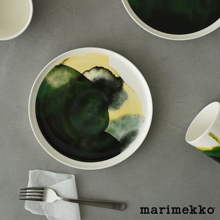 楽天市場】マリメッコ marimekko Saapaivakirja サークル プレート 