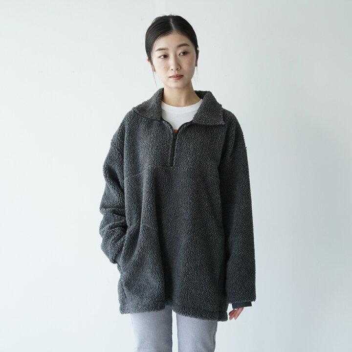 楽天市場】シンゾーン THE SHINZONE ハーフ ジップ ボア HALF ZIP BOA 