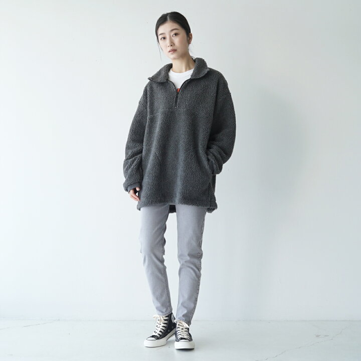 楽天市場】シンゾーン THE SHINZONE ハーフ ジップ ボア HALF ZIP BOA 
