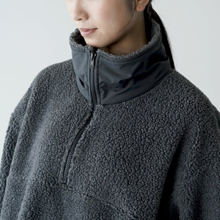 楽天市場】シンゾーン THE SHINZONE ハーフ ジップ ボア HALF ZIP BOA  