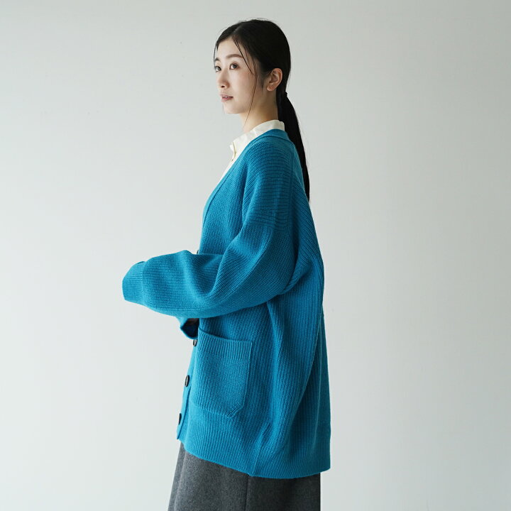 楽天市場】アンフィル unfil ブルーフェイス&カシミア オーバーサイズ  