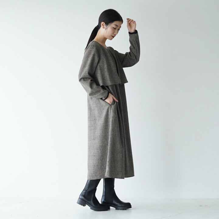 楽天市場 ユウミアリア グレンチェック ドレープ ワンピース レディース 21秋冬 Yuumiaria Check Drape One Piece 212 A5014 送料無料 1004 Crouka クローカ 楽天市場 ユウミアリア グレンチェック ドレープ ワンピース レディース 21秋冬 Yuumiaria Check Drape One Piece 212 A5014 送料無料 1004 Crouka クローカ