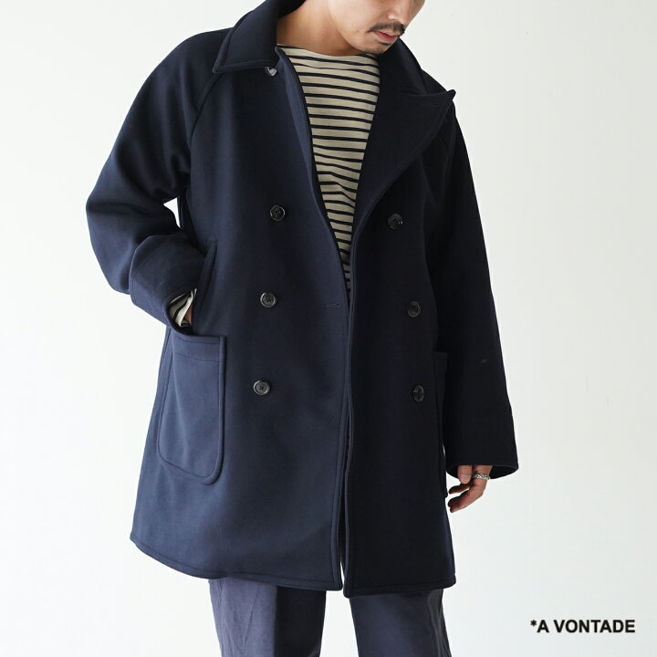 楽天市場】アボンタージ A VONTADE ラグランピーコート Raglan Pea 