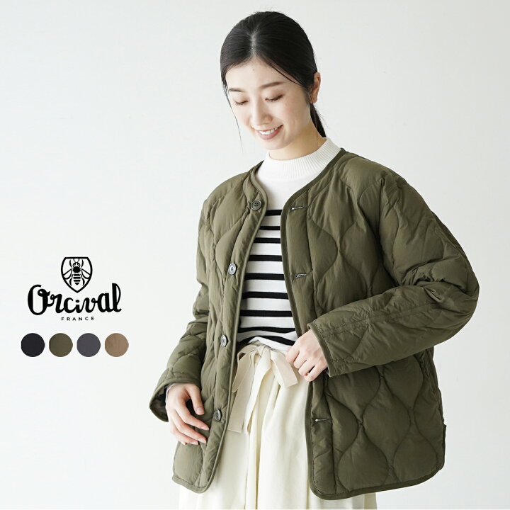 楽天市場】オーチバル オーシバル ORCIVAL キルト ダウン カラーレス  