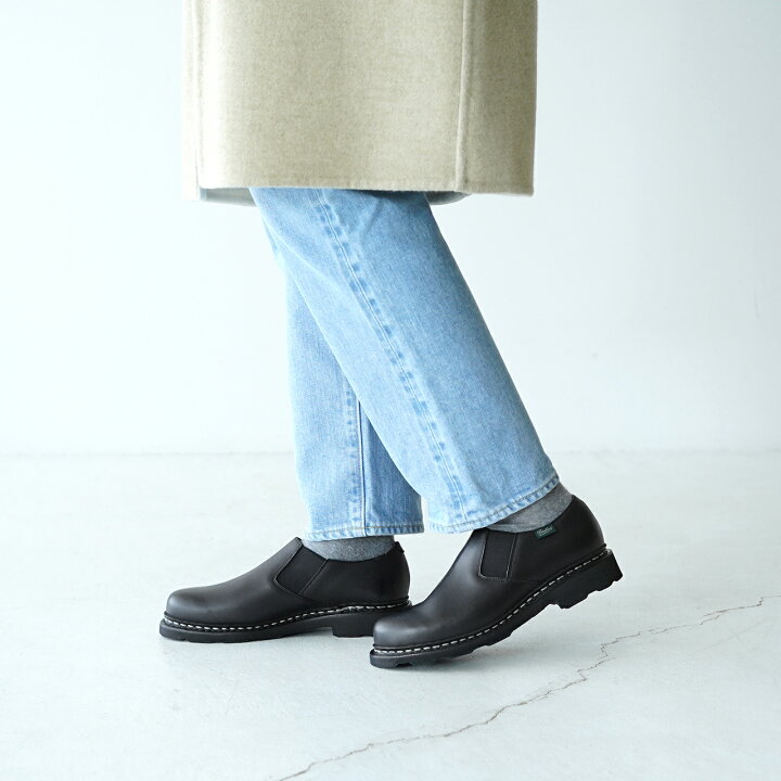 楽天市場】パラブーツ Paraboot NANO ナノ サイドゴア スリッポン 