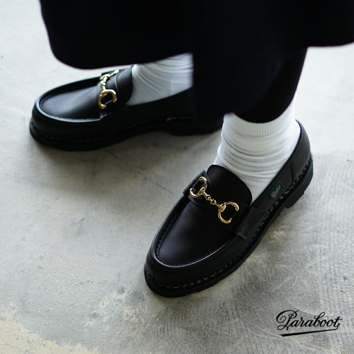 楽天市場】パラブーツ Paraboot ゴールド ビットローファー ORSAYTI  