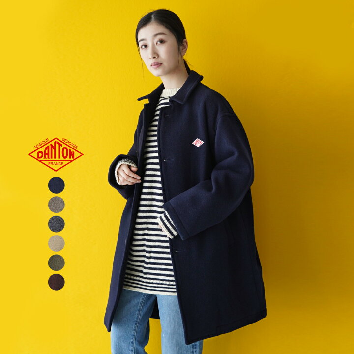 楽天市場 ダントン Danton ライトパイル ウールモッサ ワークコート Work Coat レディース Dt A0011wlp1031 送料無料 Crouka クローカ