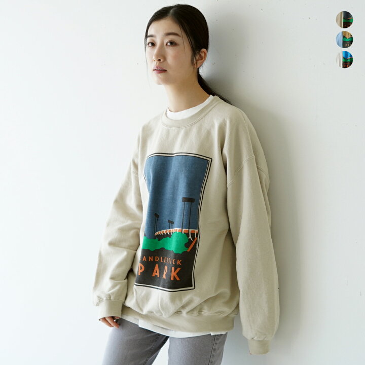 楽天市場 ジャンクソン Jhankson パーク スウェット Park Sweat レディース メンズ トレーナー オーバーサイズ 送料無料 1109 Crouka クローカ