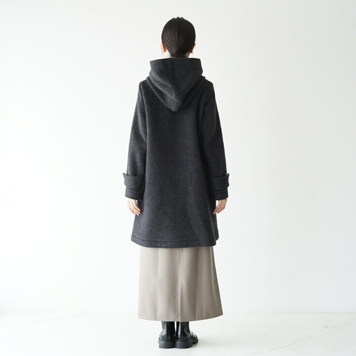 楽天市場】ミズイロインド mizuiro ind Aライン ダッフルコート A line 
