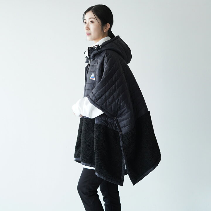 楽天市場】ケープハイツ カプレット ケープ CAPULET CAPE ボア ダウン 