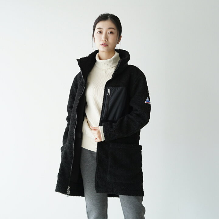 楽天市場】ケープハイツ Cape HEIGHTS ボア ロングブルゾン ボア 