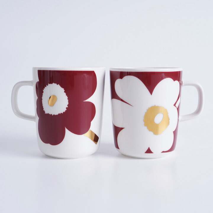 楽天市場】マリメッコ marimekko 創立70周年記念 ウニッコ柄 2カップ 