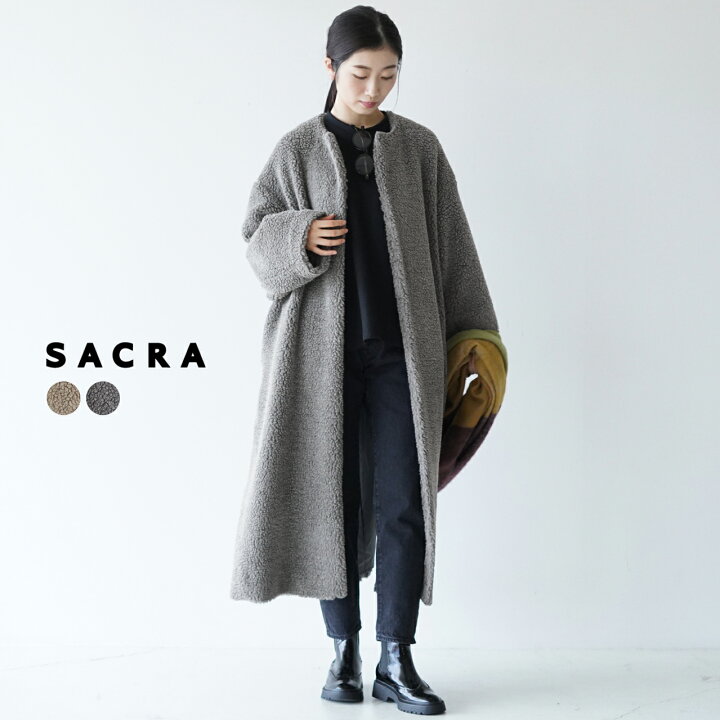 楽天市場】サクラ SACRA プードル ファー ロングコート POODLE FUR  
