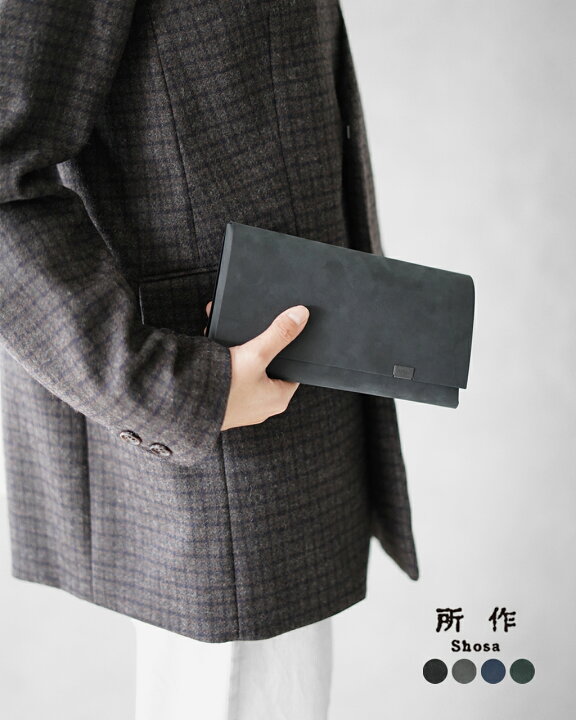 楽天市場】【ポイント10倍】しょさ 所作 財布 ロングウォレット 長財布  