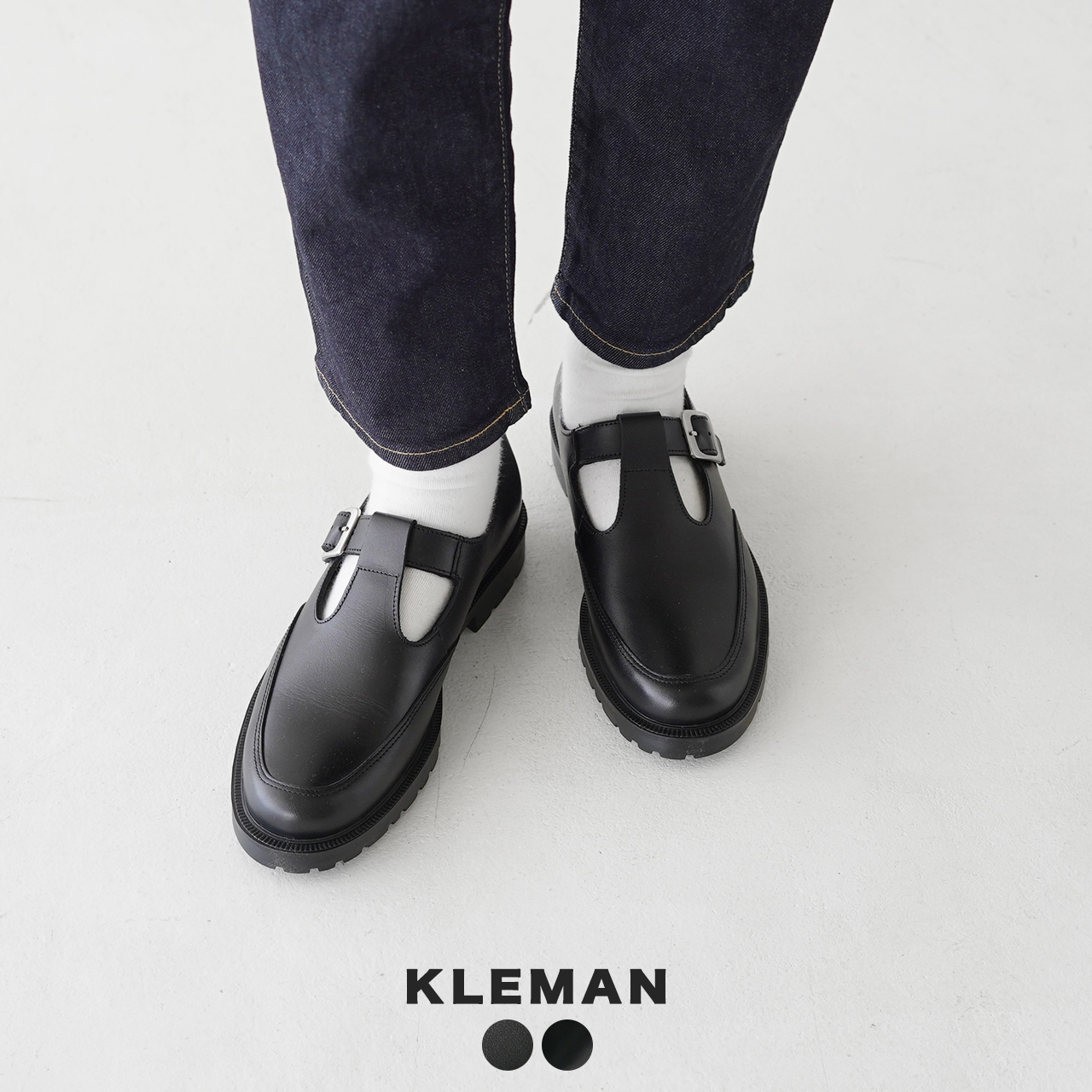 KLEMAN クレマン :幅広いコーディネートに合わせやすいストラップレザーシューズ レディース 革靴 低価格 デイジー Tストラップ レザーシューズ ショッピング DAISY DAISYOR 1018 ドレスシューズ ローヒール 送料無料 22.5cm-24.5cm