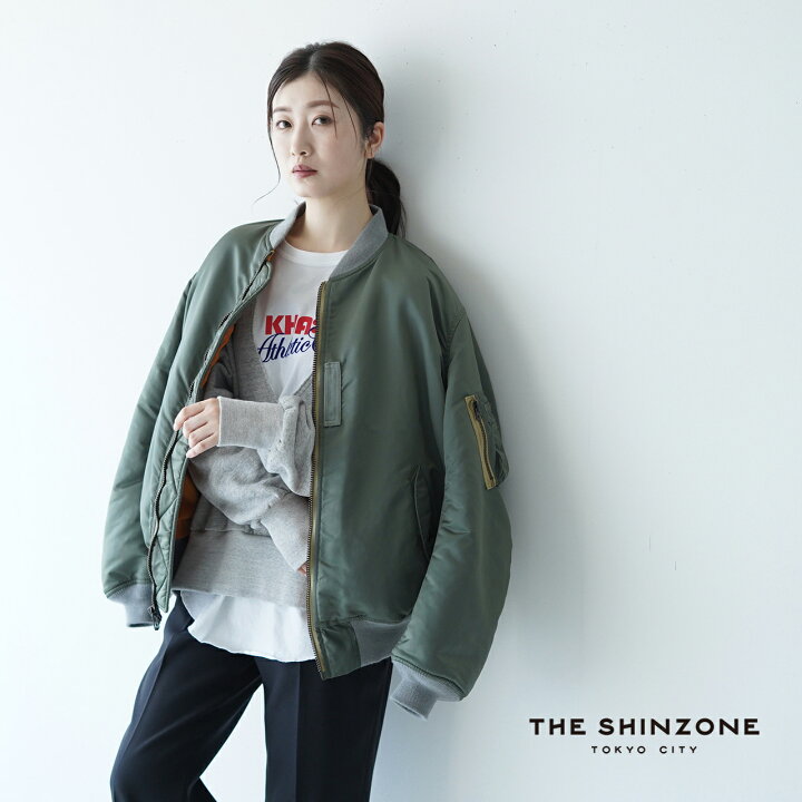 楽天市場 シンゾーン The Shinzone ジャケット Ma 1 ブルゾン レディース ジップアップ ナイロン カーキ フリーサイズ 21amsjk04 送料無料 0625 Crouka クローカ