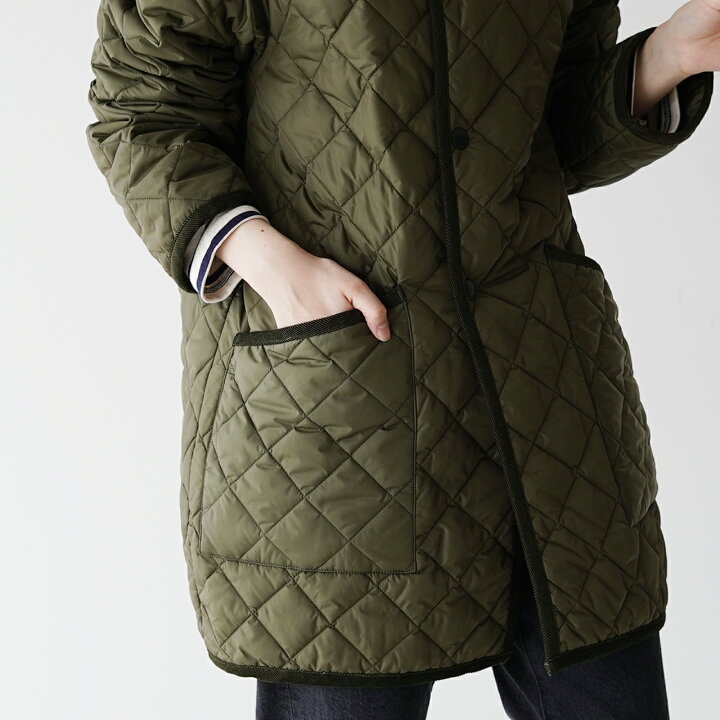楽天市場】バブアー Barbour レディース ノーカラー コート 